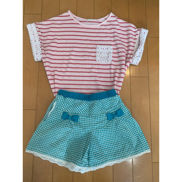 mou jon jon(ムージョンジョン)の女の子　120 おまとめ キッズ/ベビー/マタニティのキッズ服女の子用(90cm~)(スカート)の商品写真