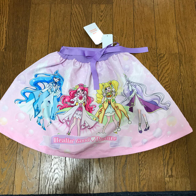 BANDAI(バンダイ)のプリキュア　可愛いスカート新品！ キッズ/ベビー/マタニティのキッズ服女の子用(90cm~)(スカート)の商品写真