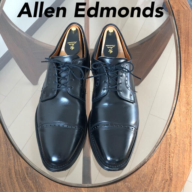 Allen Edmonds(アレンエドモンズ)の【アレンエドモンズ】Clifton 9.5D ブラック キャップトゥ メンズの靴/シューズ(ドレス/ビジネス)の商品写真