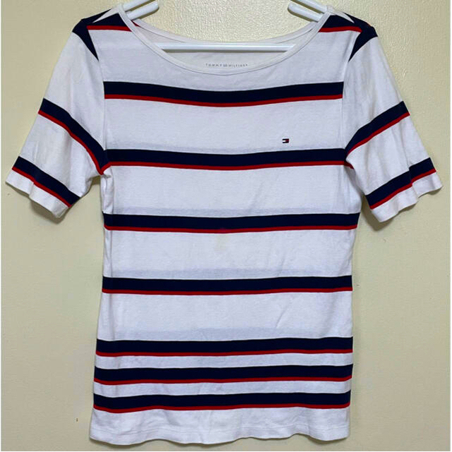 TOMMY HILFIGER(トミーヒルフィガー)の【#KAO様専用】トミーフィルフィガーロゴ Tシャツ レディースのトップス(Tシャツ(半袖/袖なし))の商品写真