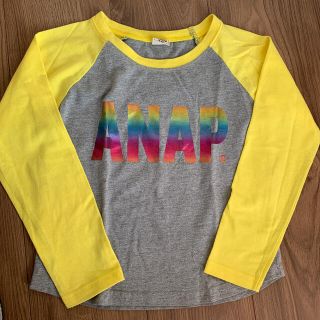 アナップキッズ(ANAP Kids)のANAP kids★オーロラロゴ ロンT 120㎝(Tシャツ/カットソー)