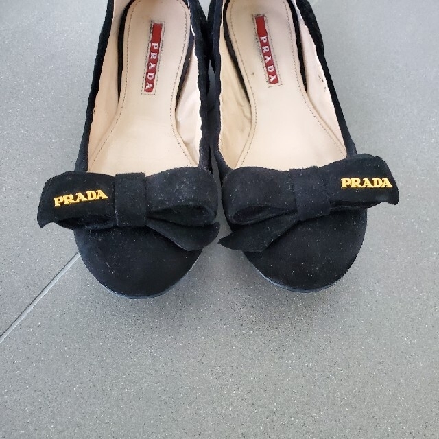 PRADA(プラダ)のPRADA　ローヒール　バレー　シューズ レディースの靴/シューズ(バレエシューズ)の商品写真