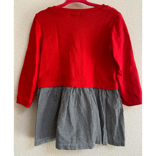 mikihouse(ミキハウス)のミキハウス90  Tシャツ　チュニック キッズ/ベビー/マタニティのキッズ服女の子用(90cm~)(Tシャツ/カットソー)の商品写真