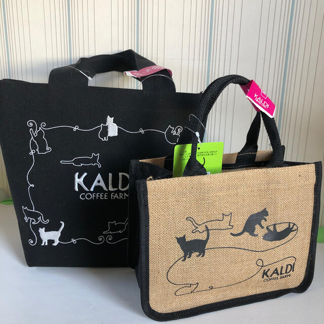 KALDI(カルディ)のカルディ　ネコの日バック　2種 レディースのバッグ(トートバッグ)の商品写真