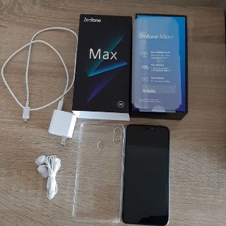 ゼンフォン(ZenFone)の【なつき様専用 】ZenFone Max（M2） メテオシルバー 32 GB(スマートフォン本体)