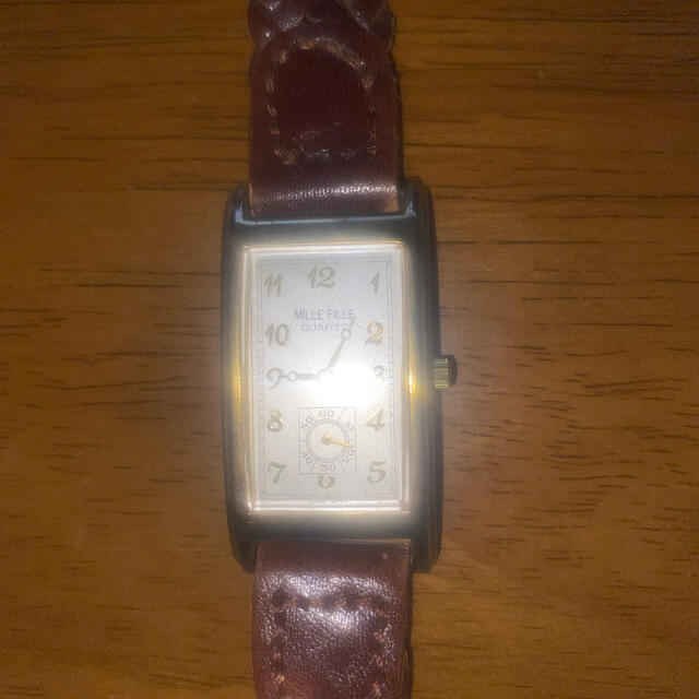約35x35x10mmベルト幅ミルフィーユのレディース腕時計のご紹介です