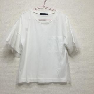 ダブルクローゼット(w closet)のレースTシャツ(Tシャツ(半袖/袖なし))