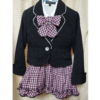 パーソンズキッズ(PERSON'S KIDS)の【値下げしました】PERSONZ♡フォーマルスーツ女児♡110～120cm♡美品(ドレス/フォーマル)