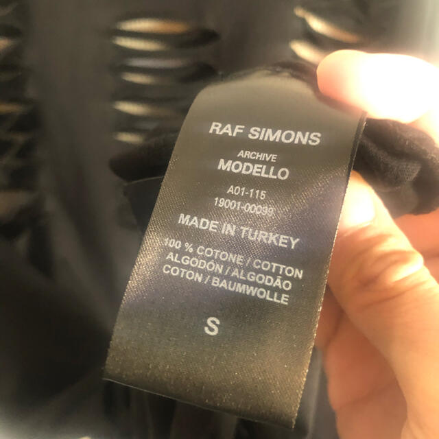 RAF SIMONS ARCHIVE アーカイブ テロ期 Tシャツ