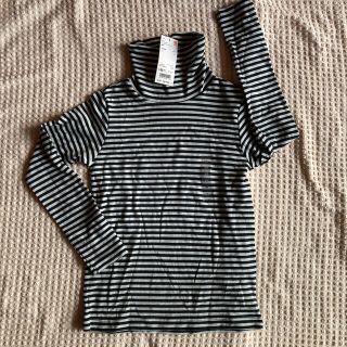 ユニクロ(UNIQLO)のUNIQLOソフトタッチタートルネック　140cm(Tシャツ/カットソー)