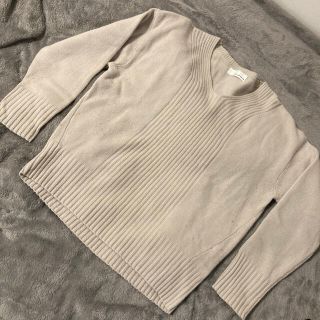 ユナイテッドアローズグリーンレーベルリラクシング(UNITED ARROWS green label relaxing)の【値下げしました！】グリーンレーベル　ニット　オフホワイト(ニット/セーター)