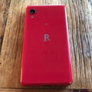 ラクテン(Rakuten)のRakuten Mini  クリムゾンレッド　楽天ミニ(スマートフォン本体)