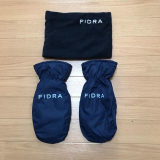 フィドラ(FIDRA)のFIDRAミトン&ネックウォーマーセット(その他)