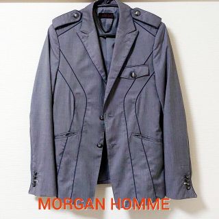 モルガンオム(MORGAN HOMME)のMORGAN HOMME◇グレージャケット(テーラードジャケット)