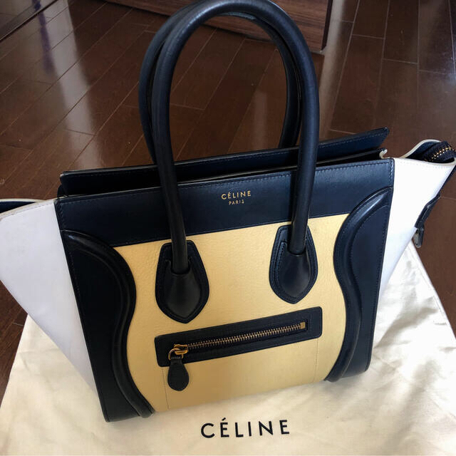 大放出セール】 celine - セリーヌ ラゲージ マイクロ トートバッグ