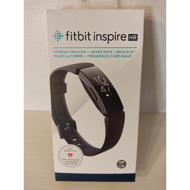 fitbit inspire HR ブラック メンズの時計(腕時計(デジタル))の商品写真