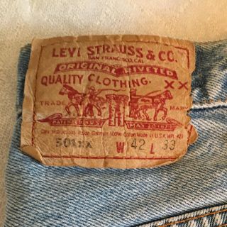 リーバイス(Levi's)のLevi’s 501xx W42 L33(デニム/ジーンズ)