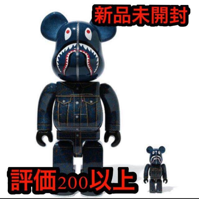 BE@RBRICK BAPE®︎ x Levi’s®︎ 100% & 400%フィギュア