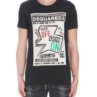 ディースクエアード(DSQUARED2)のDSQUARED2 FUCK OFF Tシャツ(Tシャツ/カットソー(半袖/袖なし))