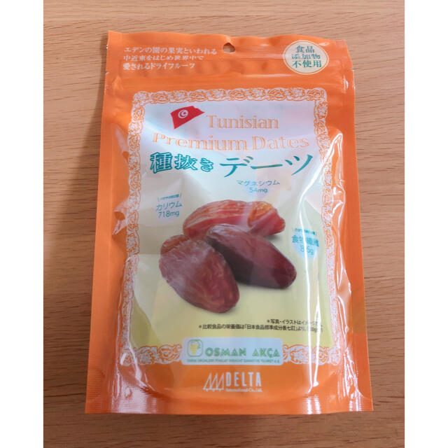 DELTA(デルタ)の種抜きデーツ(180g) 食品/飲料/酒の食品(フルーツ)の商品写真