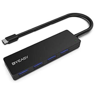 【送料無料】BYEASY Type C → USB3.0 4ポートハブ(PC周辺機器)