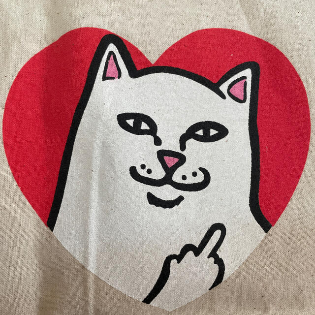 RIPNDIP トートバック NY限定 （ステッカー付き） レディースのバッグ(トートバッグ)の商品写真