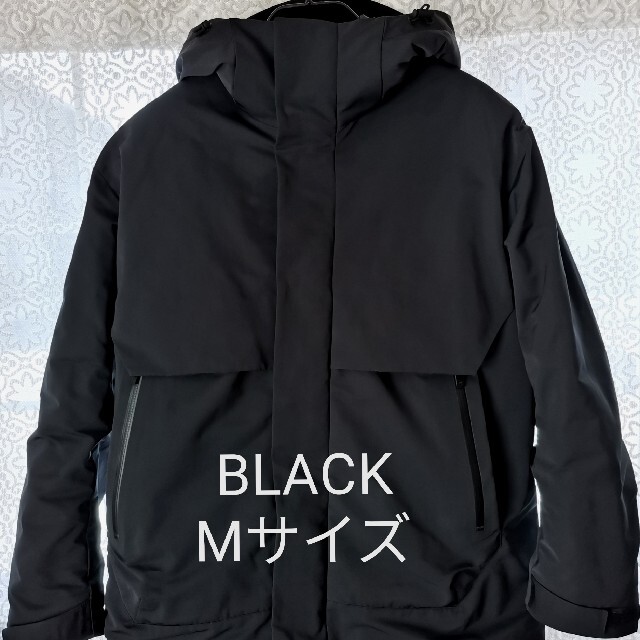 UNIQLO +J ハイブリッドダウンオーバーサイズパーカー 黒 Mサイズ