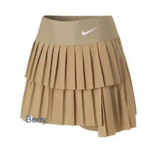 ナイキ(NIKE)の☆新品☆ NIKE 2021年新作　テニスウェア　スコート　beige US-S(ウェア)