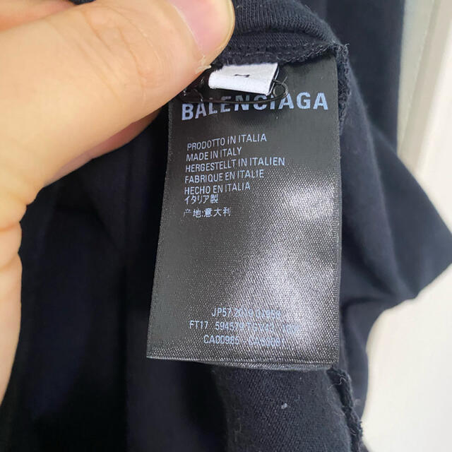 Balenciaga(バレンシアガ)のバレンシアガ　Tシャツ　サイズM 正規品 レディースのトップス(Tシャツ(半袖/袖なし))の商品写真