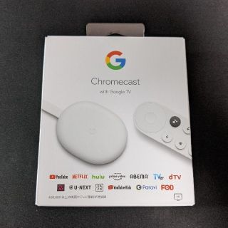 グーグル(Google)のChromecast with Google TV snow(その他)