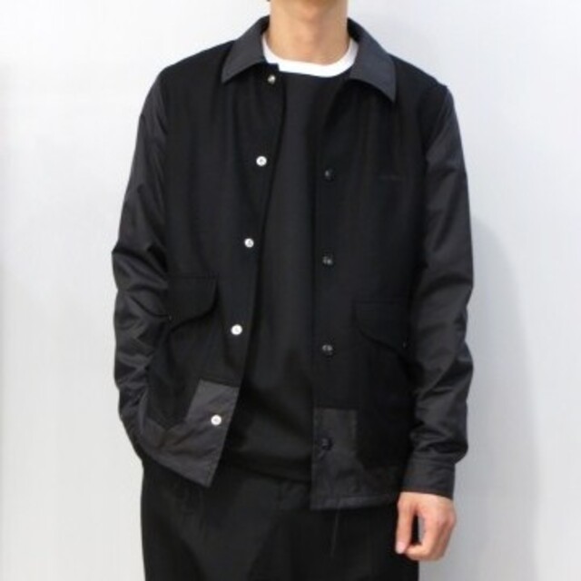 限定最安値】 14AW GANRYU (ガンリュウ) コーチジャケット サイズM 黒 ...