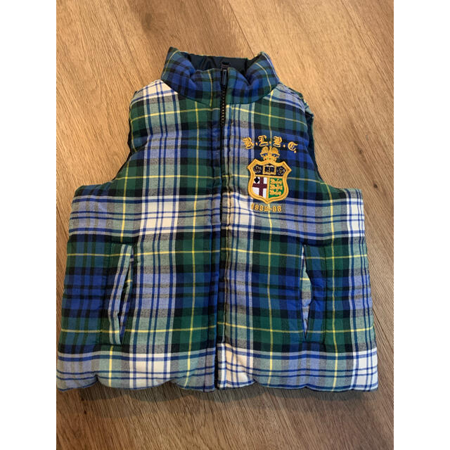 POLO RALPH LAUREN(ポロラルフローレン)のラルフローレン　ダウンベスト　100 キッズ/ベビー/マタニティのキッズ服男の子用(90cm~)(ジャケット/上着)の商品写真