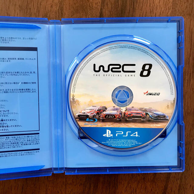 PlayStation4(プレイステーション4)のWRC8  エンタメ/ホビーのゲームソフト/ゲーム機本体(家庭用ゲームソフト)の商品写真