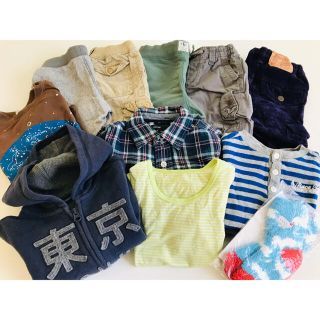 ベビーギャップ(babyGAP)の90㎝トップス&パンツ まとめ売り①(パンツ/スパッツ)