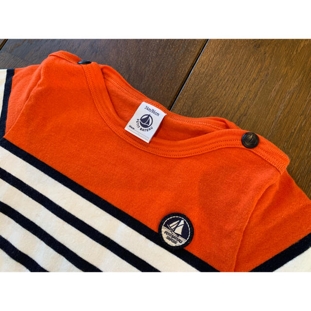 PETIT BATEAU(プチバトー)のPETIT BATEAU / ボーダーカットソー レディースのトップス(カットソー(長袖/七分))の商品写真