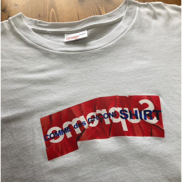 Supreme コムデギャルソン コラボTシャツTシャツ/カットソー(半袖/袖なし)