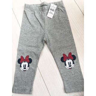 ベビーギャップ(babyGAP)の新品 babyGAP ミニー レギンス 女の子 パンツ ズボン 80cm グレー(パンツ)