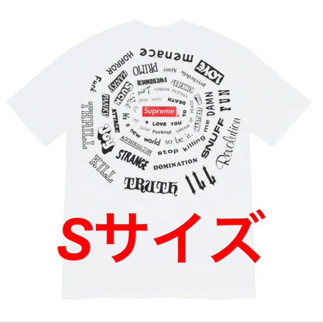 日本製 Supreme - 21SS シュプリーム  スパイラルTee Tシャツ/カットソー(半袖/袖なし)