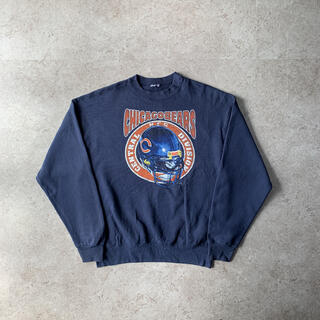 リーボック(Reebok)の90s NFL CHICAGO BEARS シカゴベアーズ プリントスウェット(スウェット)