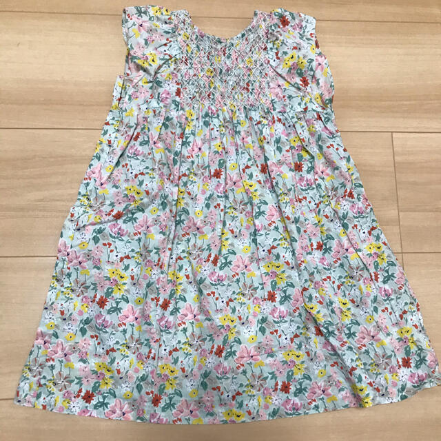Bonpoint - bonpointボンポワンリバティワンピース刺繍の通販 by