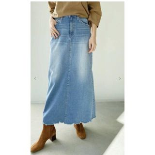 アパルトモンドゥーズィエムクラス(L'Appartement DEUXIEME CLASSE)の新品タグ付38 GOOD GRIEF/グッドグリーフ　DENIM LONG SK(ロングスカート)