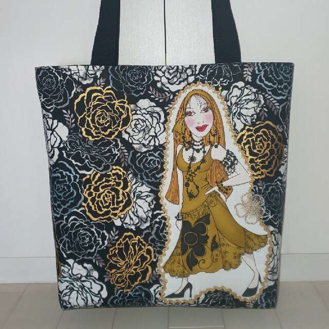 ロラライハリス♡ハンドメイド トートバッグとポーチのセット ロラライハリス♡ハンドメイド トートバッグとポーチのセット