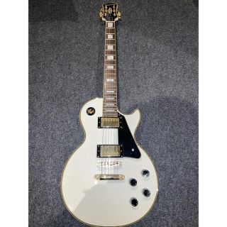 Epiphone エレキギター　レスポールカスタム　ホワイト　白