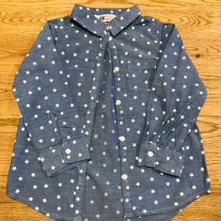 エイチアンドエム(H&M)の長袖シャツ⭐️星柄　(ブラウス)