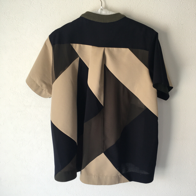 sacai 21ss 完売solid mix pullover /size1 2