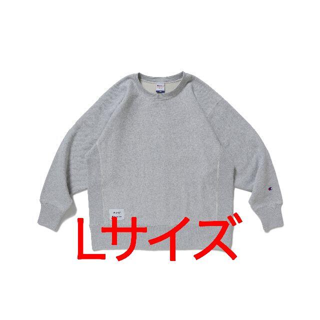 グレー L WTAPS CHAMPION CREWNECK SWEATSHIRT