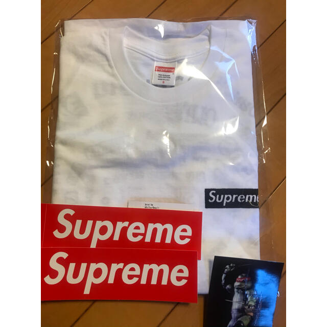 Supreme(シュプリーム)の【新品】Supreme Spiral Tee White S メンズのトップス(Tシャツ/カットソー(半袖/袖なし))の商品写真