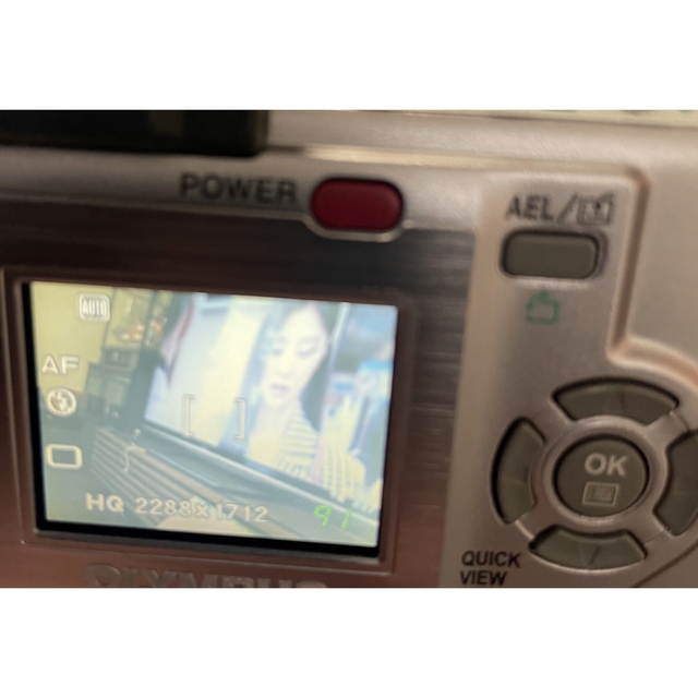 OLYMPUS(オリンパス)の動作確認写真追加　オリンパス　CAMEDIA スマホ/家電/カメラのカメラ(コンパクトデジタルカメラ)の商品写真