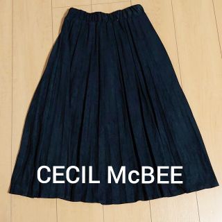 セシルマクビー(CECIL McBEE)の新品◇CECIL McBEEプリーツスカート(ロングスカート)