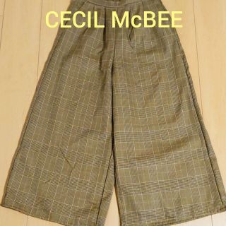 セシルマクビー(CECIL McBEE)の新品◇CECIL McBEEワイドパンツ(バギーパンツ)